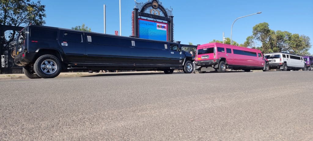 Black Stretch Hummer